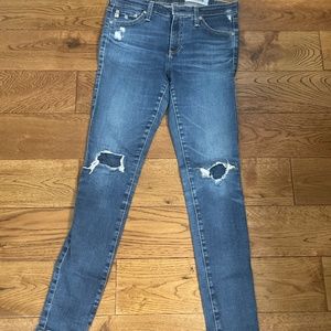 AG jeans the legging ankle super skinny ankle